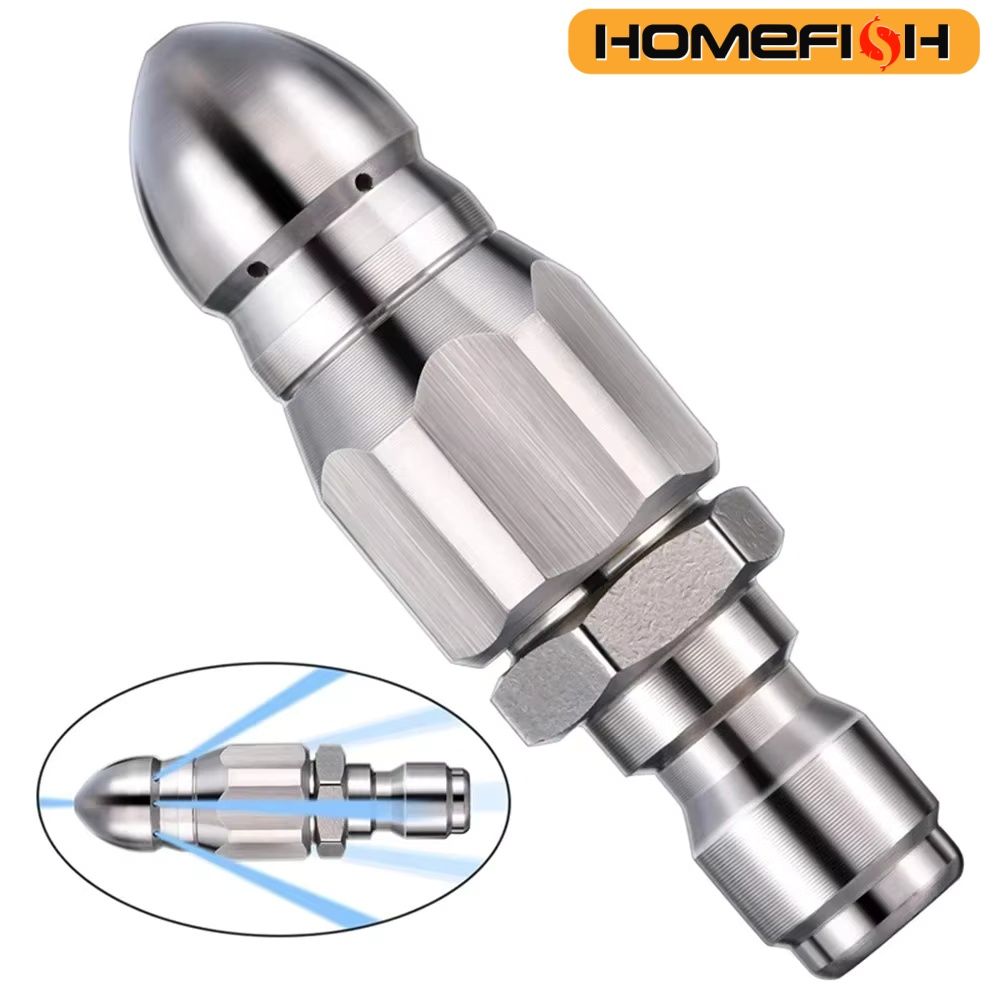 Laser Nozzle Ceramic - Насадка для гидродинамической прочистки канализации, 1/4