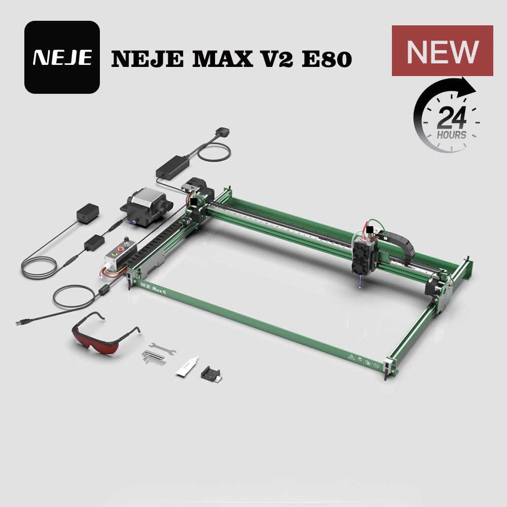 Industrial Grade Laser - Лазерный гравер NEJE MAX V2 E80