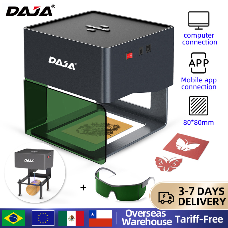 Co2 Laser Engraving Machine - DAJA DJ6 Мини Портативный Лазерный Гравер