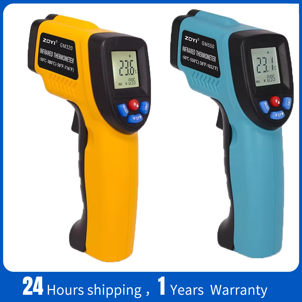 Industrial Laser Temperature Gun - Портативный инфракрасный термометр-пистолет для измерения температуры