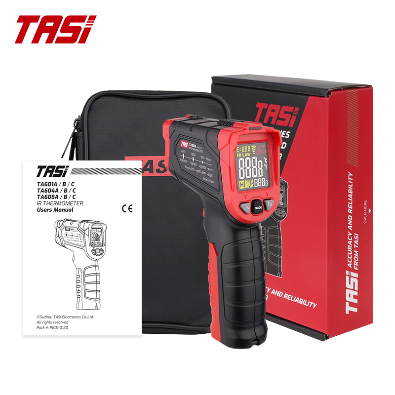 Industrial Laser Temperature Gun - Инфракрасный термометр TASI TA601A TA601B TA601C,