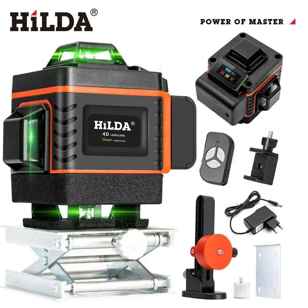HILDA 16/12 линий 4D лазерный  – обзор и цена Industrial Laser Level