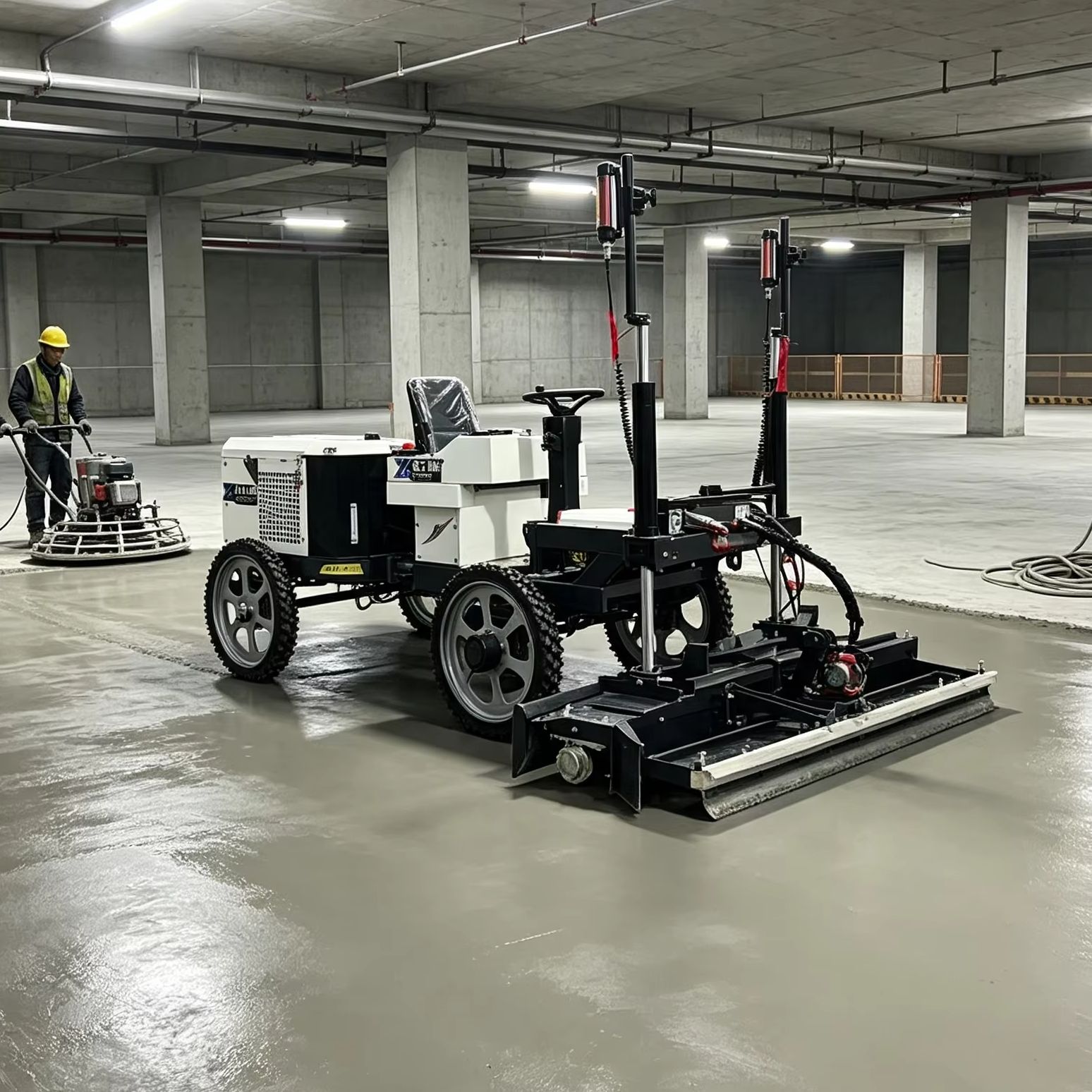 Лазерная затирочная машина для – обзор и цена Industrial Laser Level