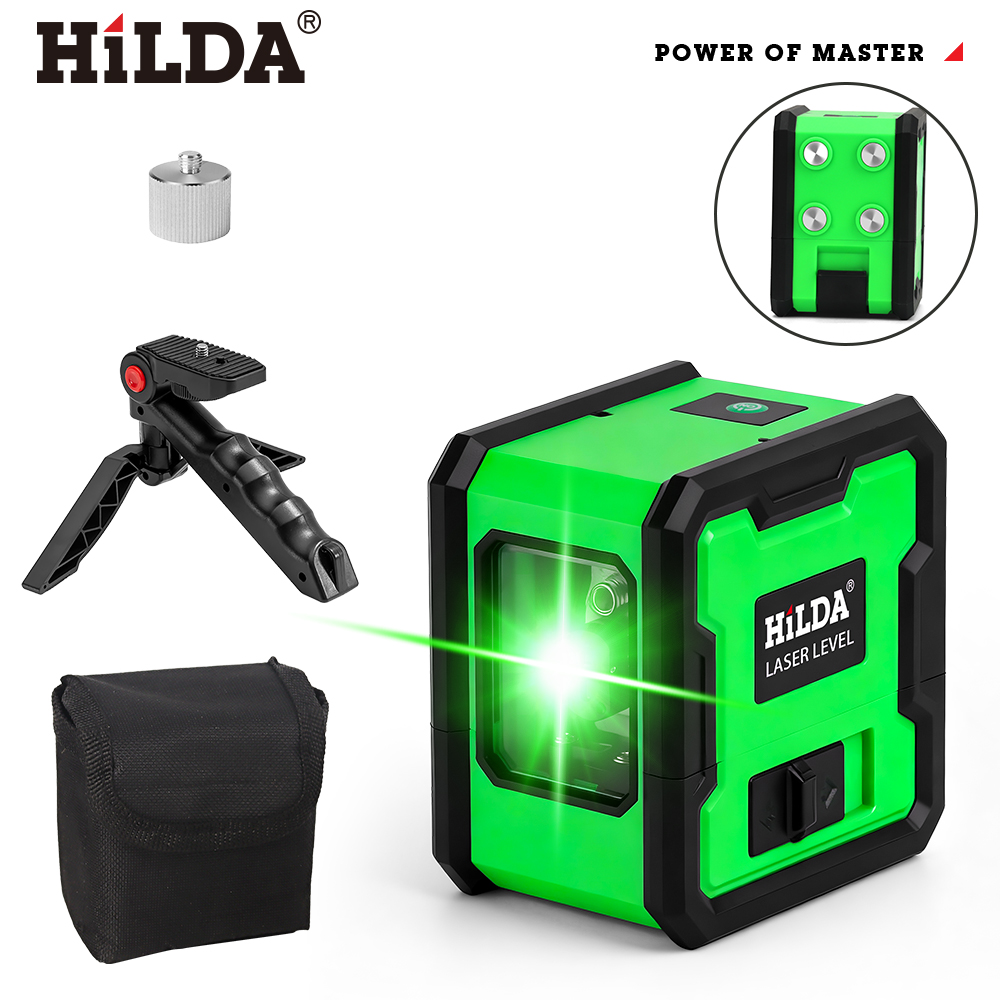 Лазерный уровень HILDA с двумя – обзор и цена Industrial Laser Level