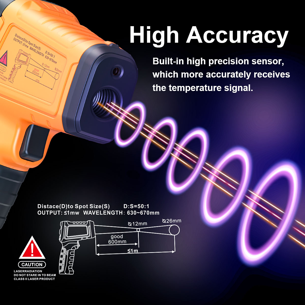 DT1000 DT1600 Инфракрасный тер – обзор и цена Industrial Laser Temperature Gun