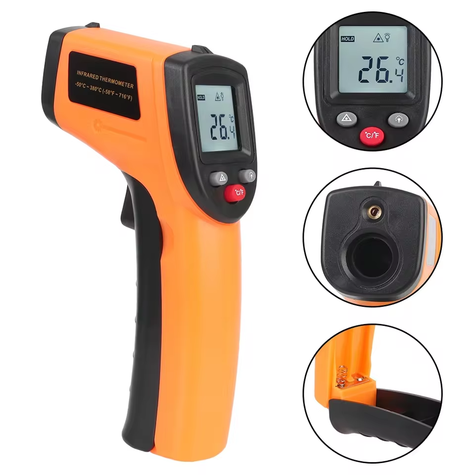 Новый цифровой инфракрасный те – обзор и цена Industrial Laser Temperature Gun