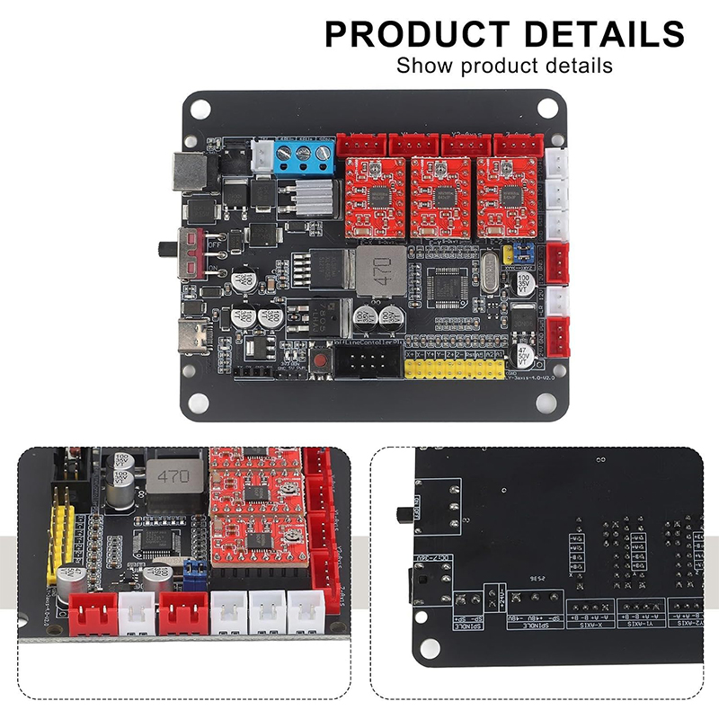 32-битная плата управления для – обзор и цена Controller Grbl Board