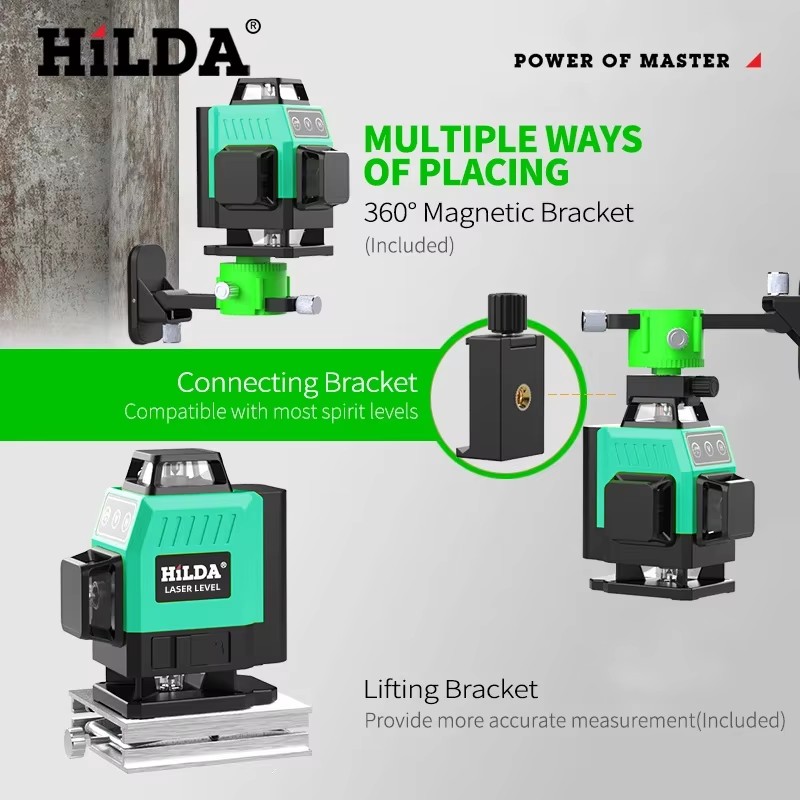 Лазерный уровень HILDA 12/16 л – обзор и цена Industrial Laser Level
