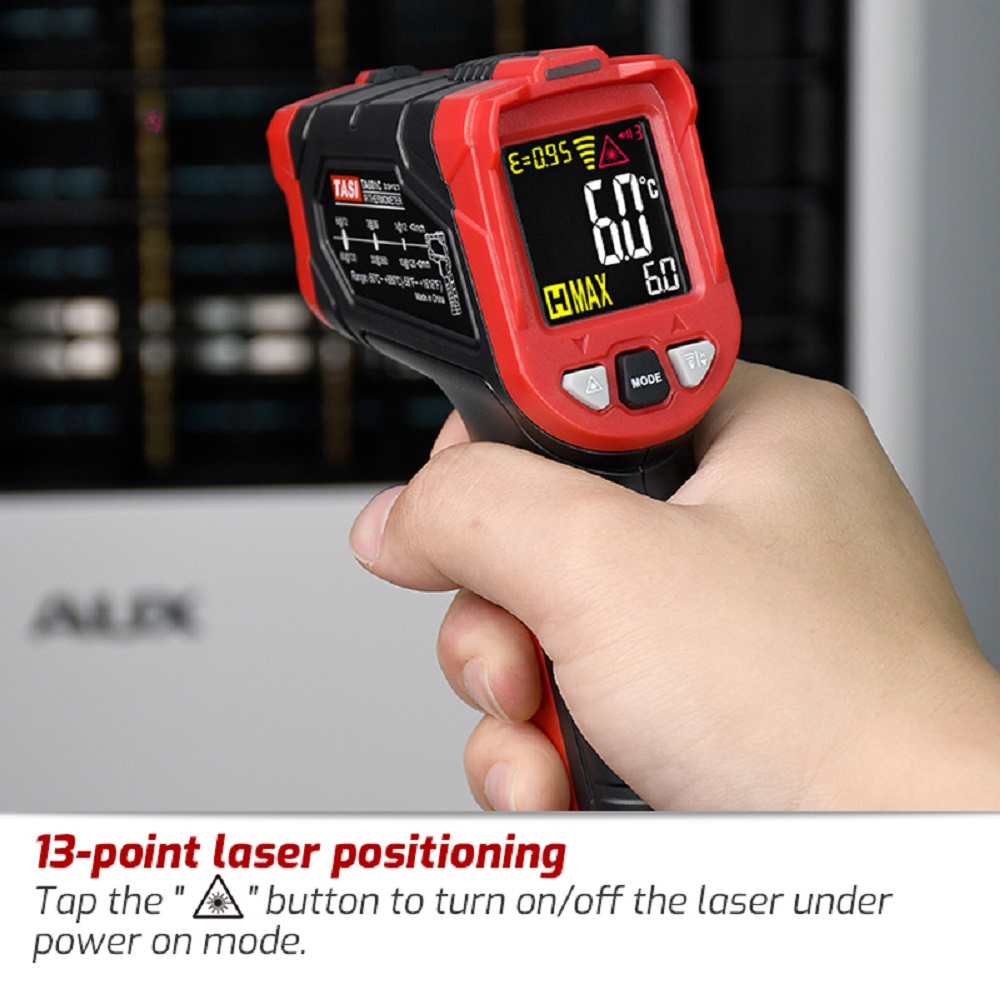 TASI TA601A TA601B TA601C Инфр – обзор и цена Industrial Laser Temperature Gun