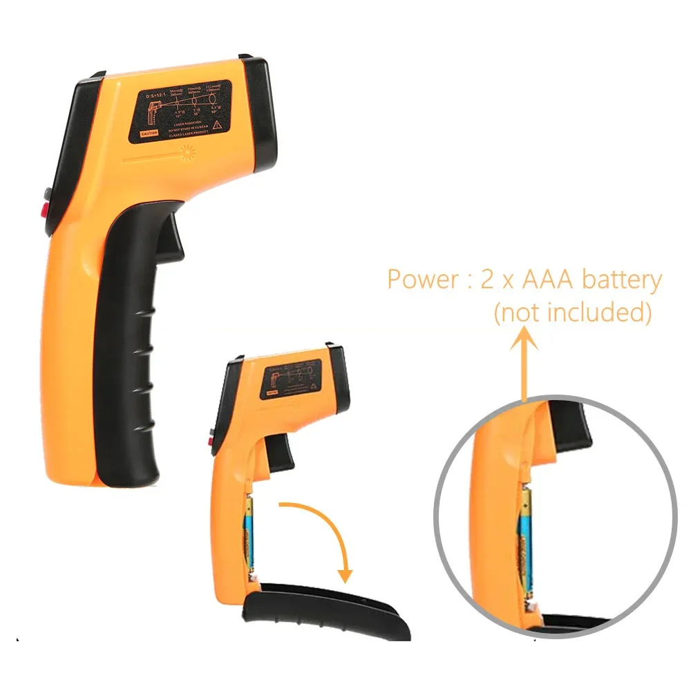 Портативный инфракрасный термо – обзор и цена Industrial Laser Temperature Gun